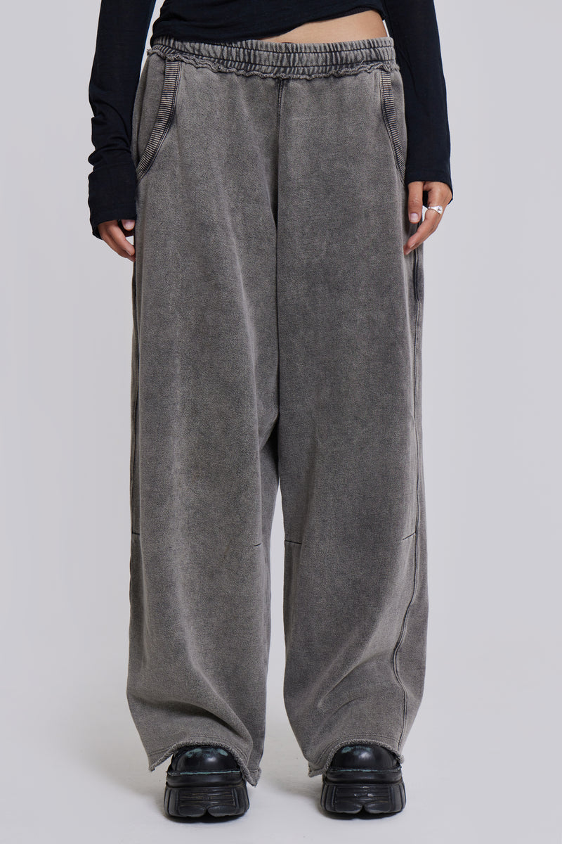 Chrome Wash Baggy Monster Joggers