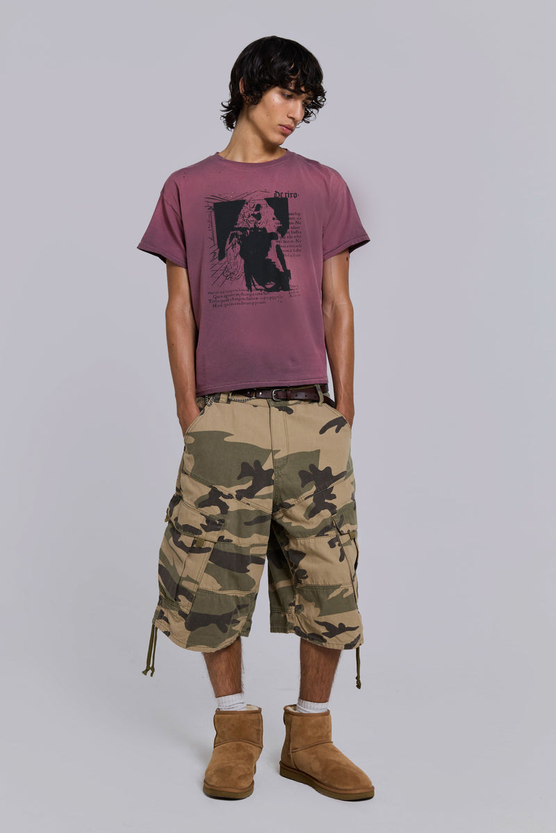 Faded Camo Cadet Shorts
