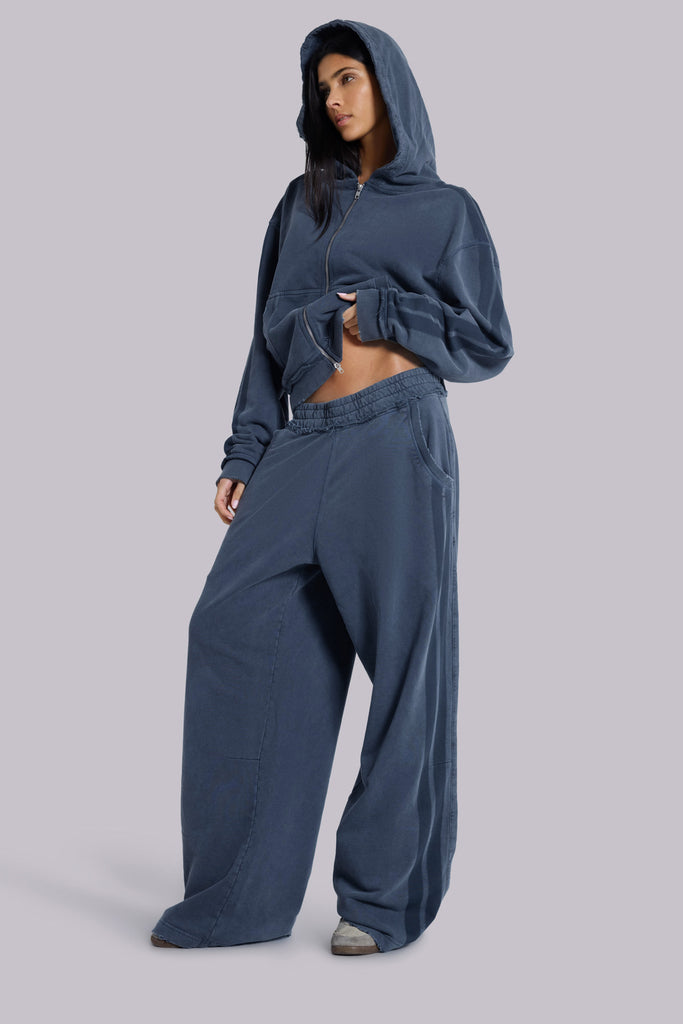 Blue Sporty Baggy Monster Joggers