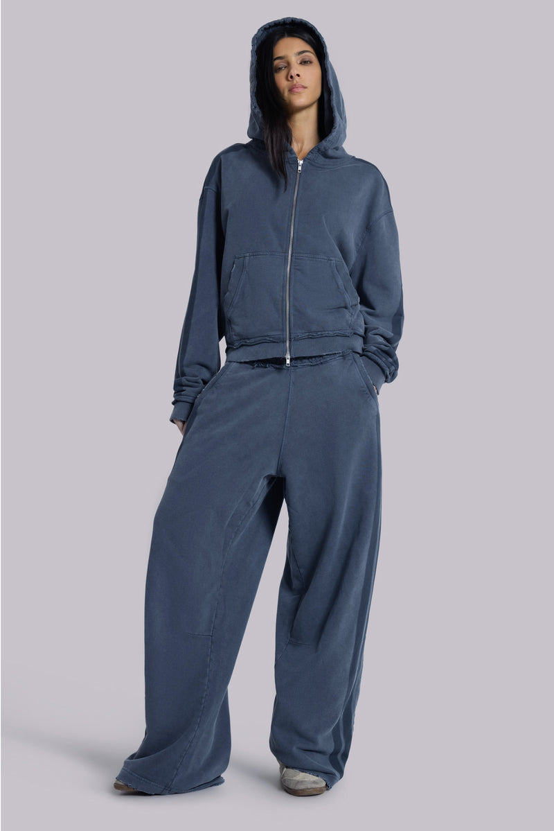 Blue Sporty Baggy Monster Joggers