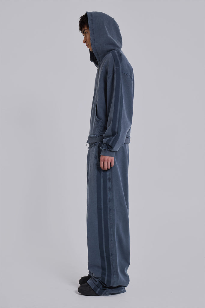 Blue Sporty Baggy Monster Joggers