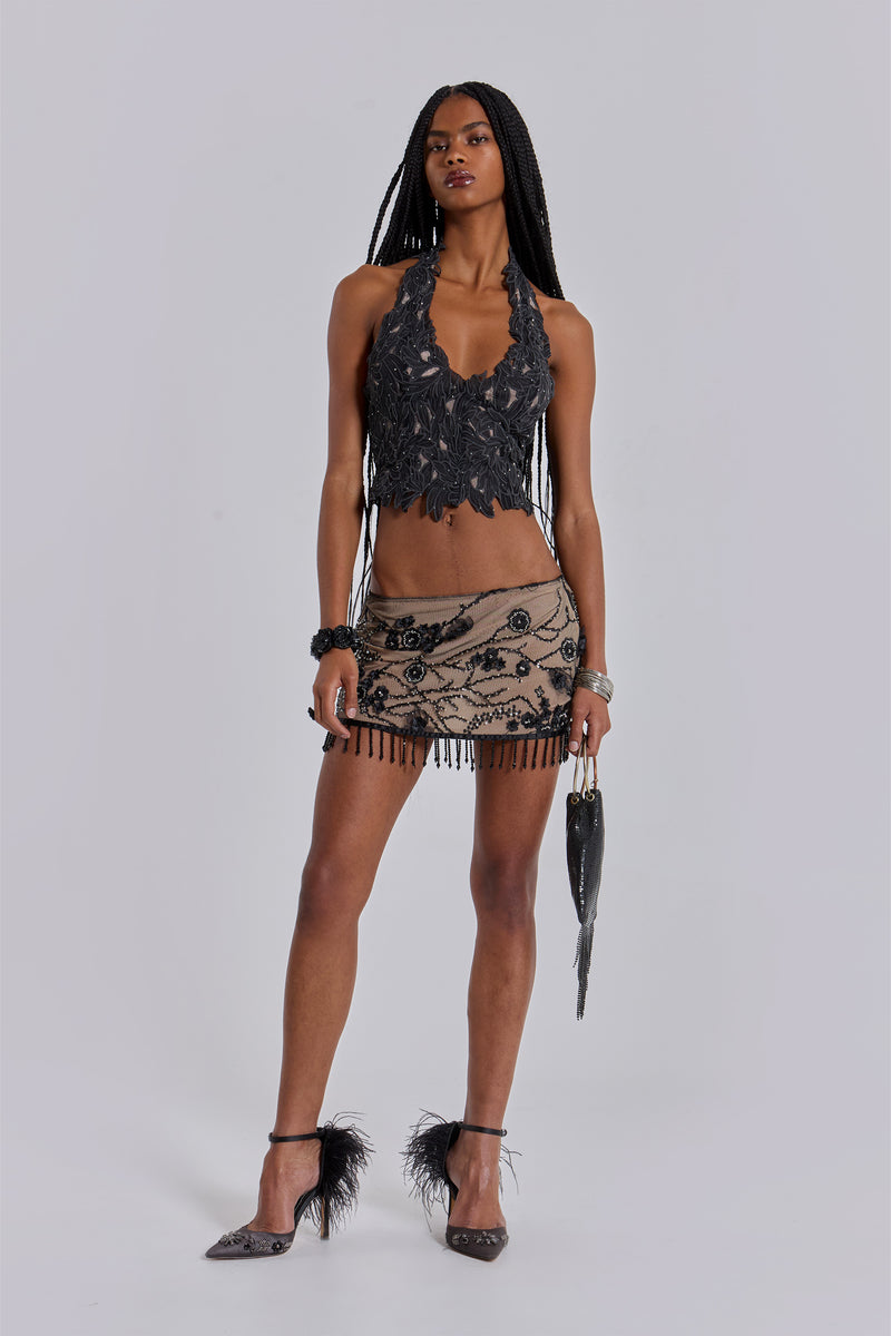 Roswen Embellished Corset Top