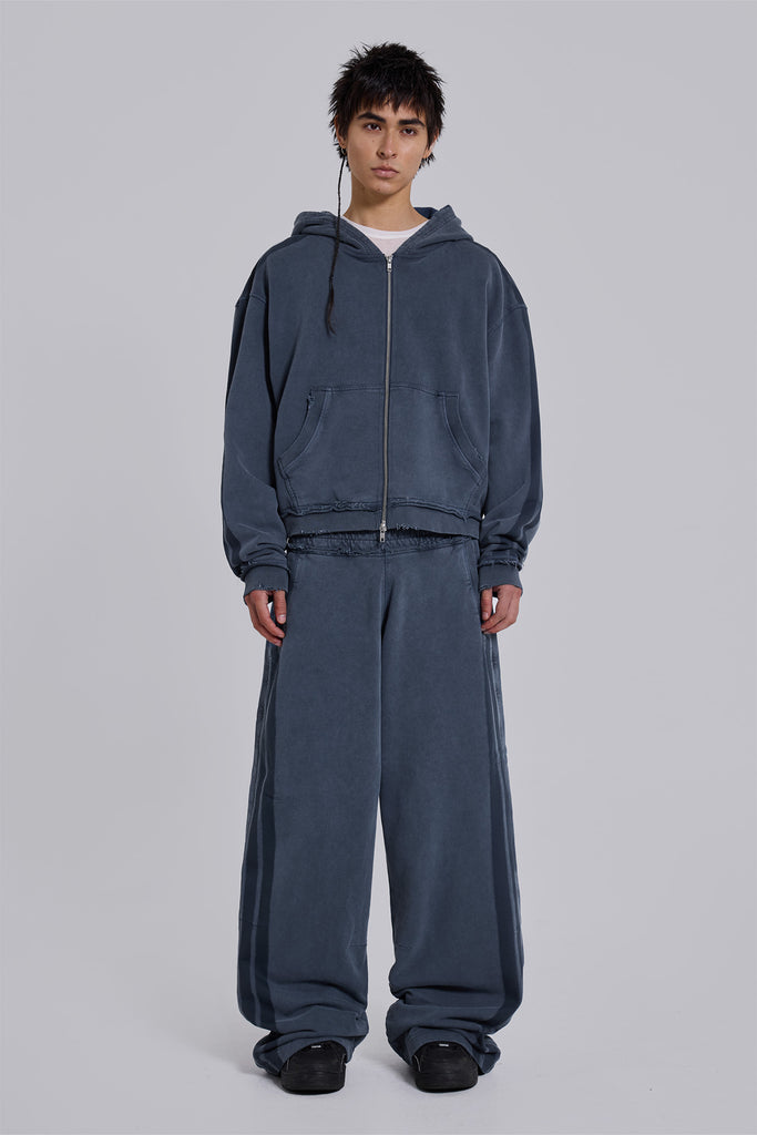 Blue Sporty Baggy Monster Joggers