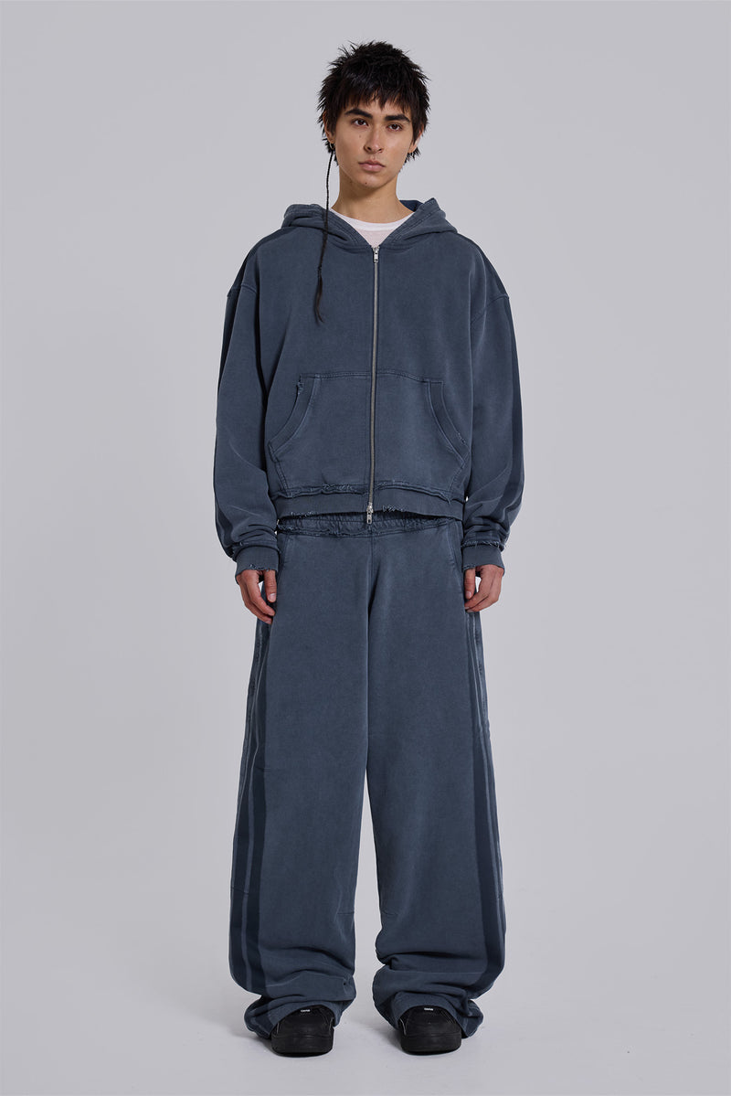 Blue Sporty Baggy Monster Joggers