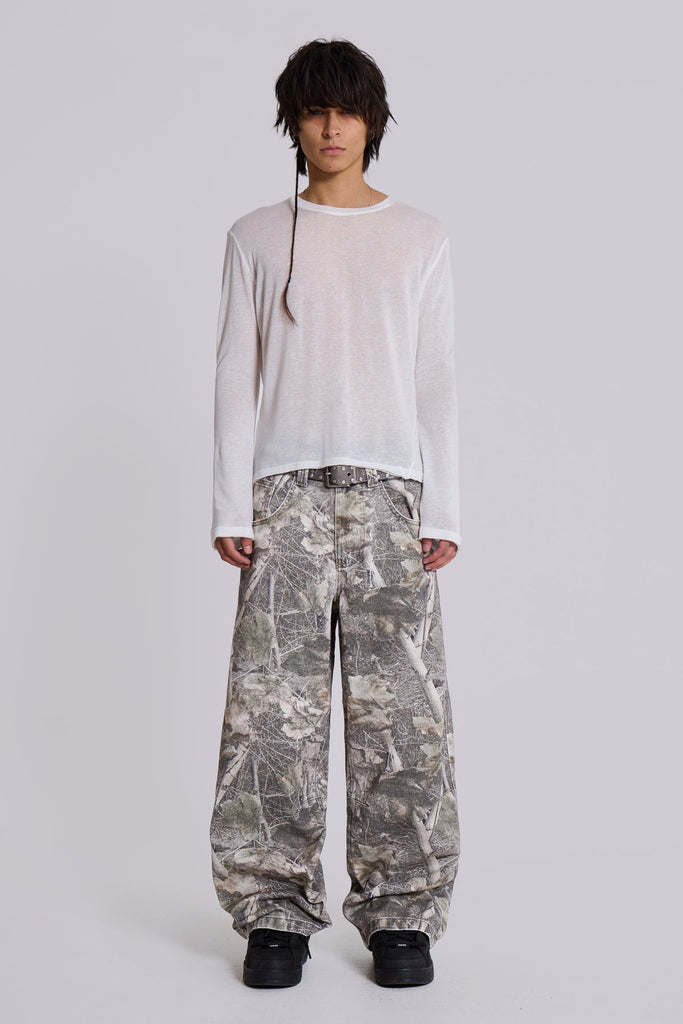 Woodland Camo Colossus Baggy Jeans