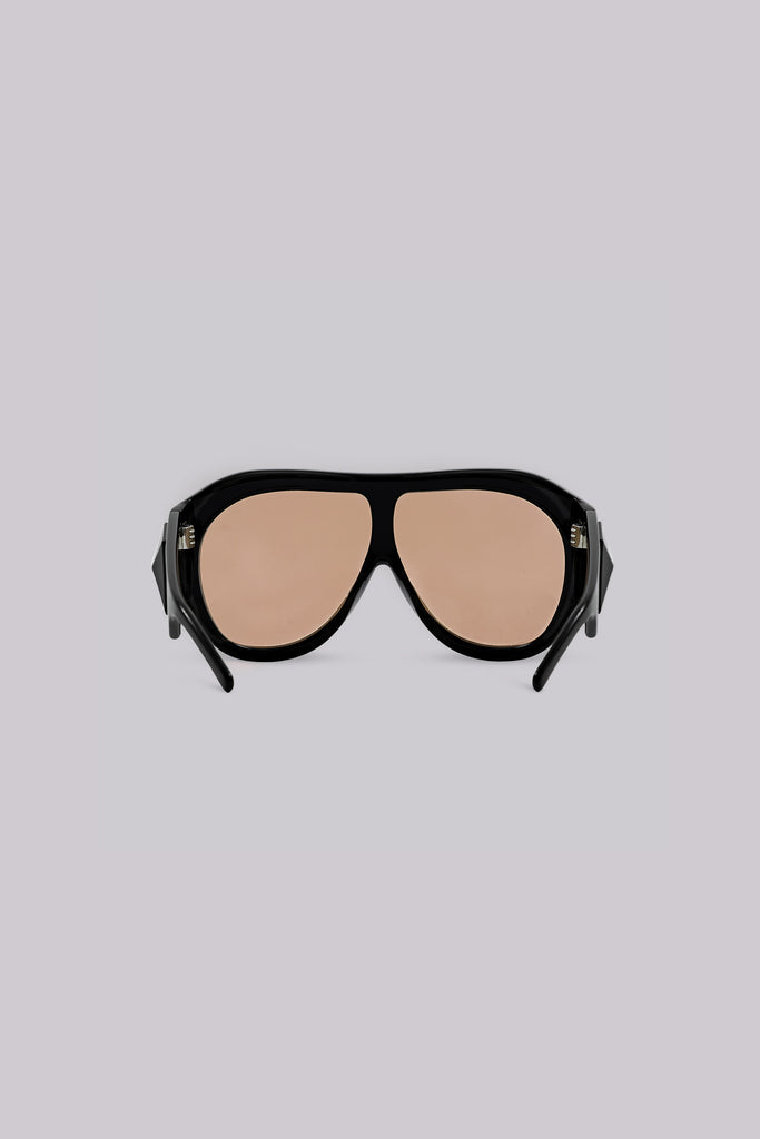 Noctra XL Stud Sunglasses in Amber
