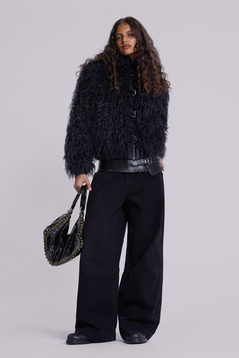 Black Matte Mendoza Jacket