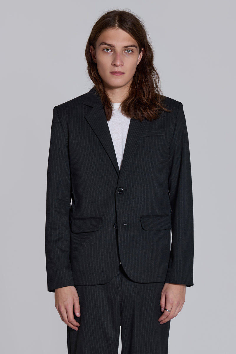 Libertine Pinstripe Slim Fit Blazer
