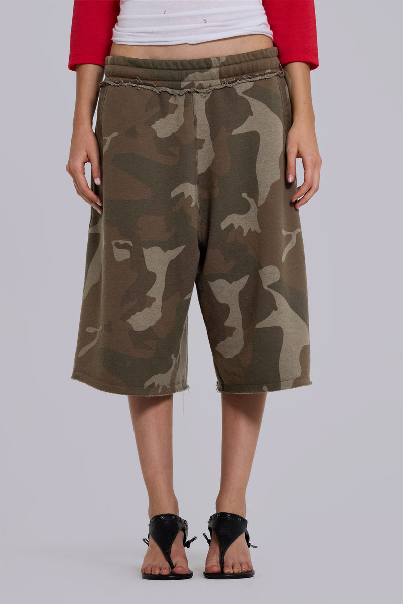 Camo Monster Jogger Shorts