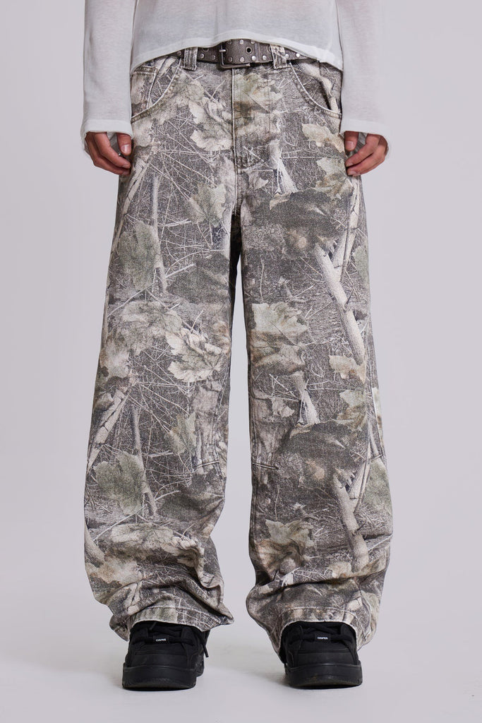 Woodland Camo Colossus Baggy Jeans