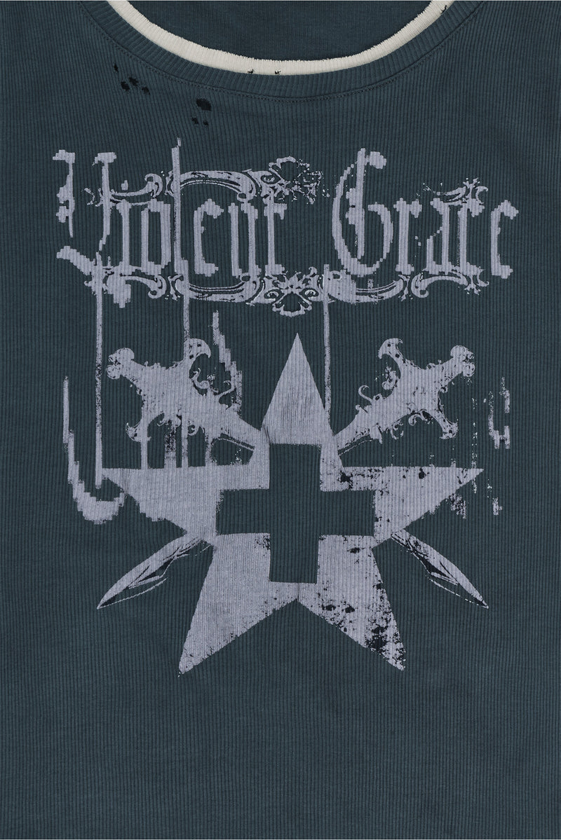 Violent Grace Ribbed Vest