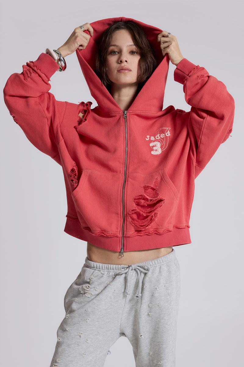 Distressed Monster Hoodie