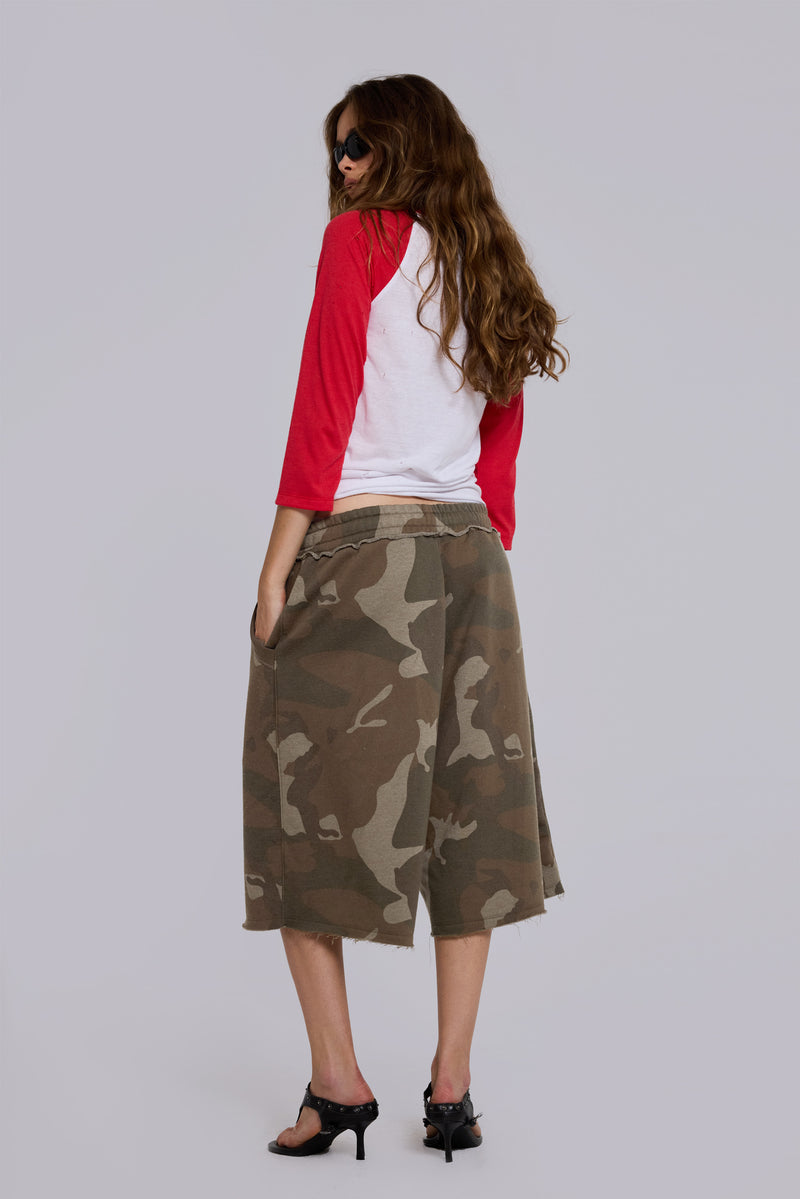 Camo Monster Jogger Shorts