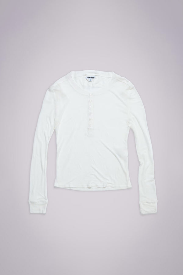 White Haze Long Sleeve Top