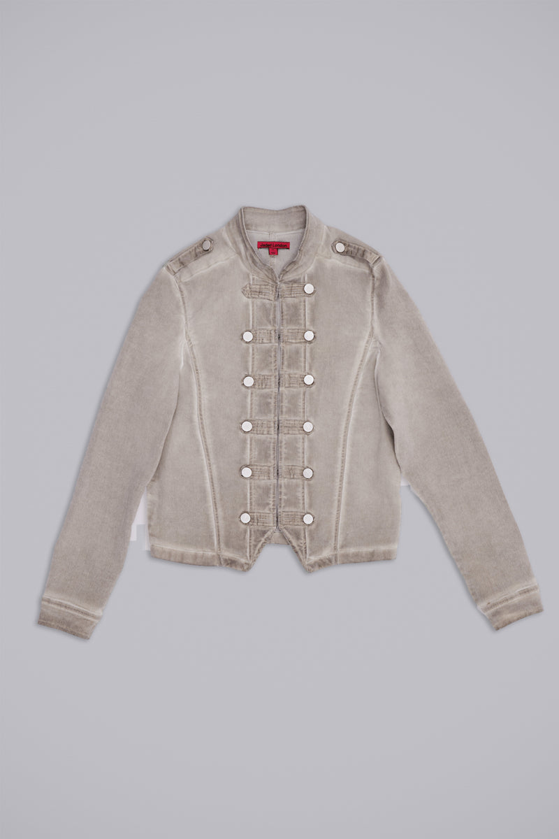 Rebel Military Jacket in Clay