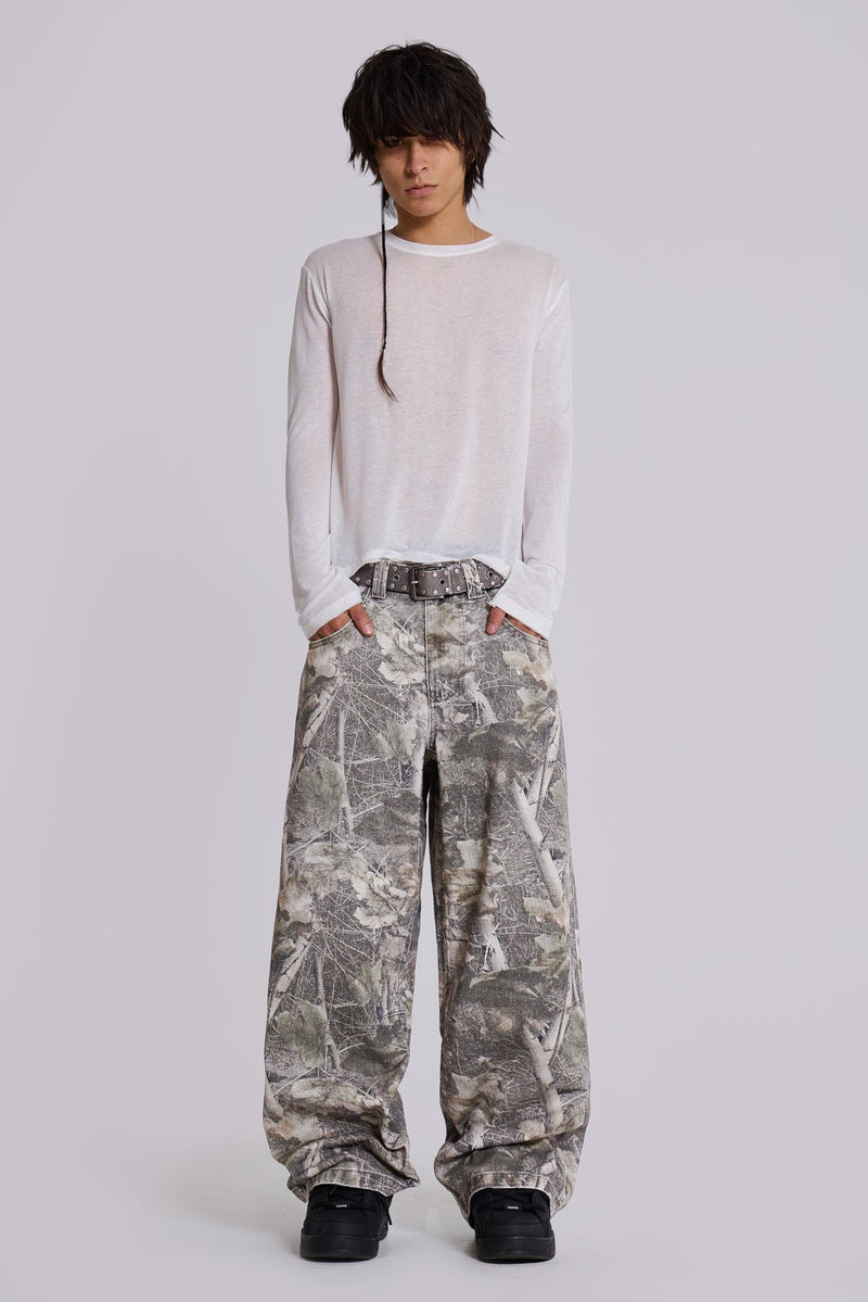 Woodland Camo Colossus Baggy Jeans