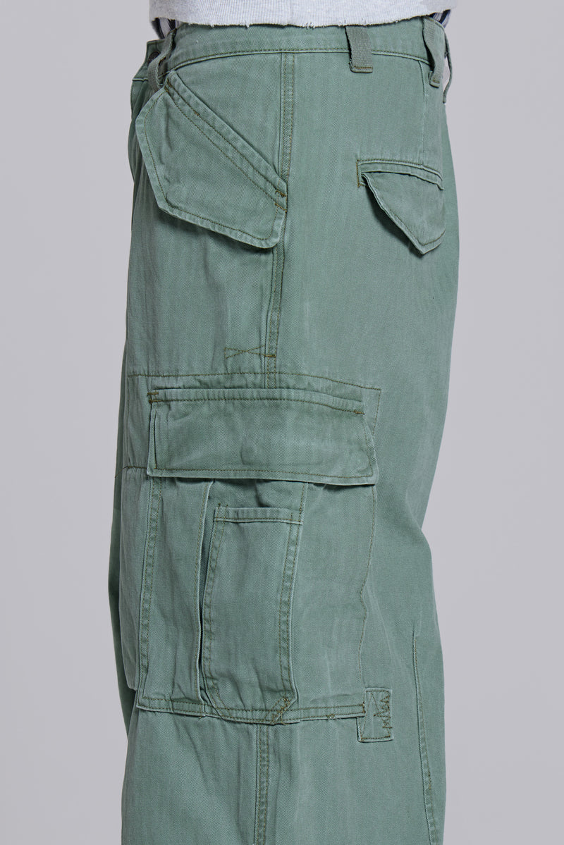 Utility Khaki Cargo Pants