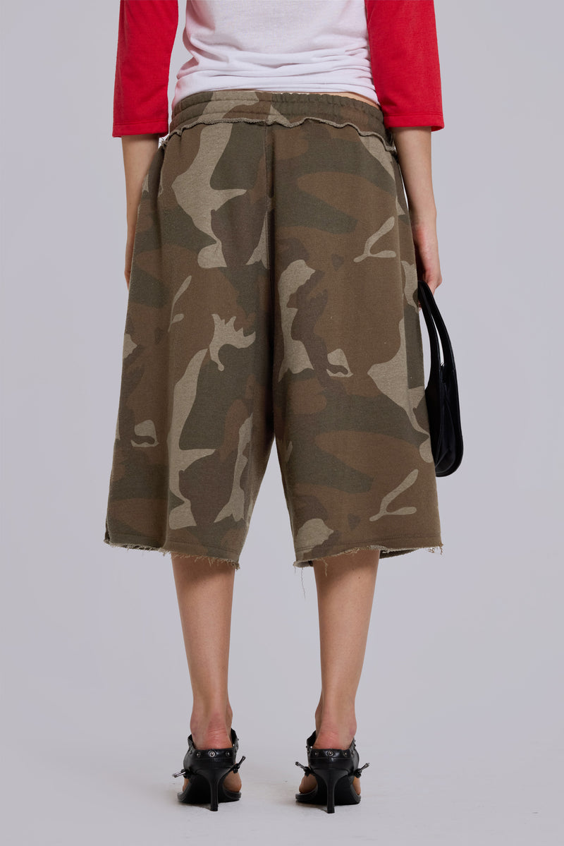 Camo Monster Jogger Shorts
