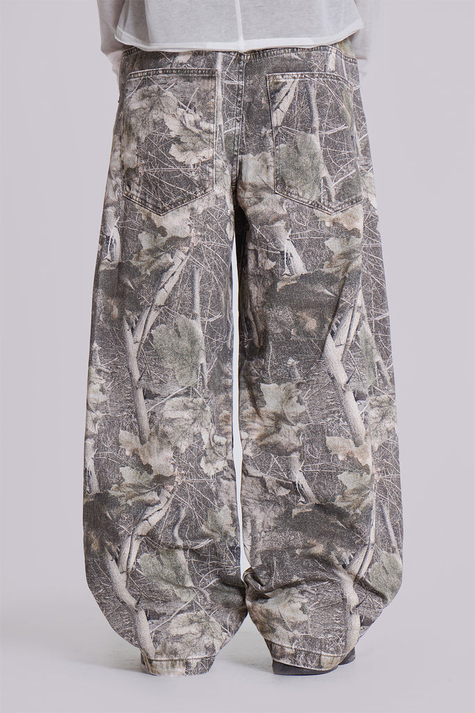 Woodland Camo Colossus Baggy Jeans
