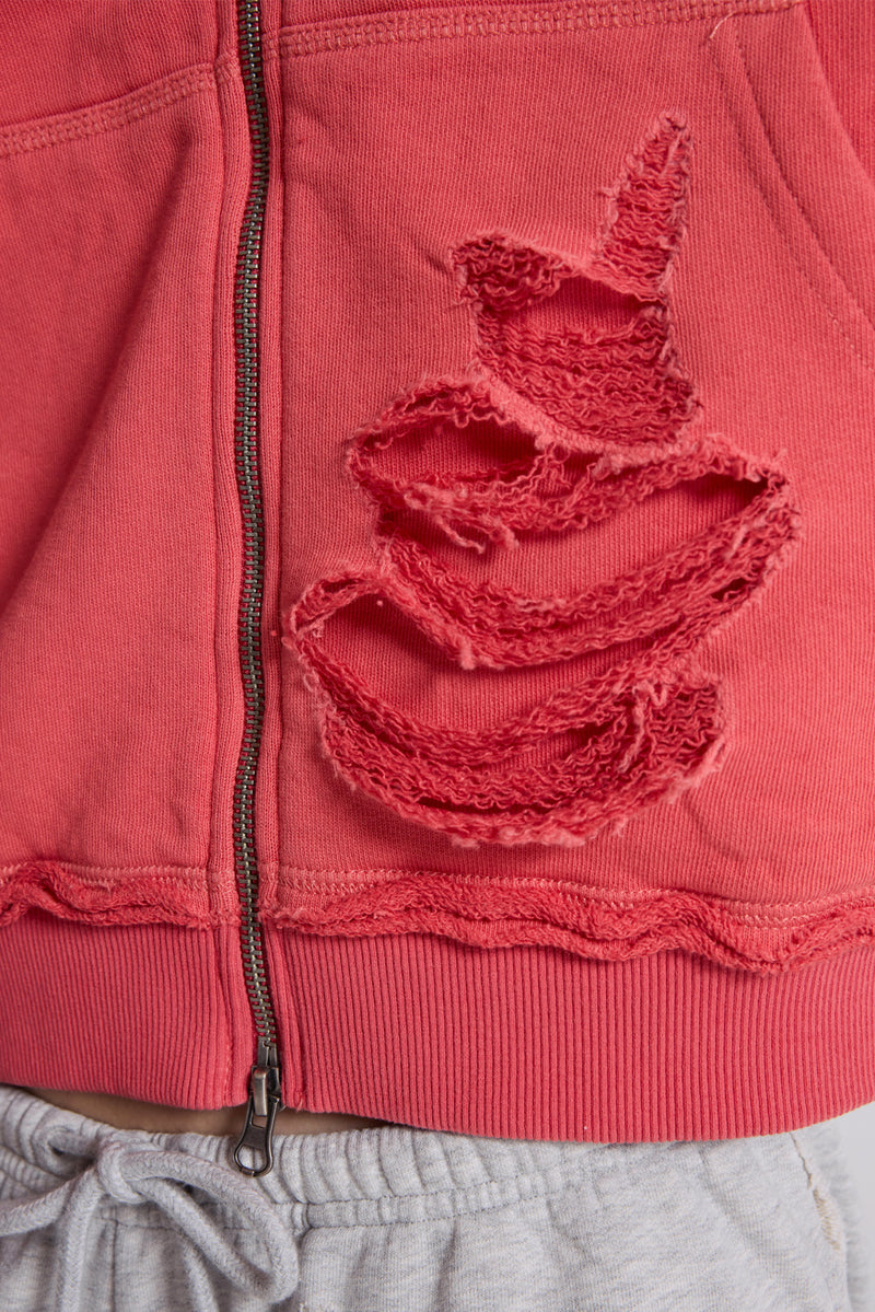 Distressed Monster Hoodie
