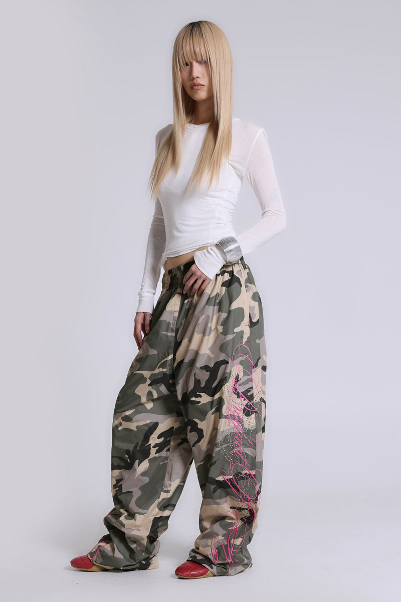 P.O.A. Camo Vapor Tracksuit Bottoms