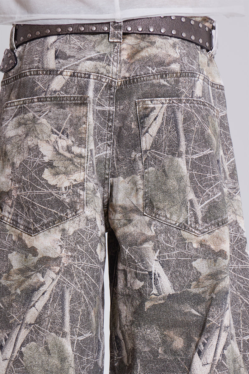 Woodland Camo Colossus Baggy Jeans