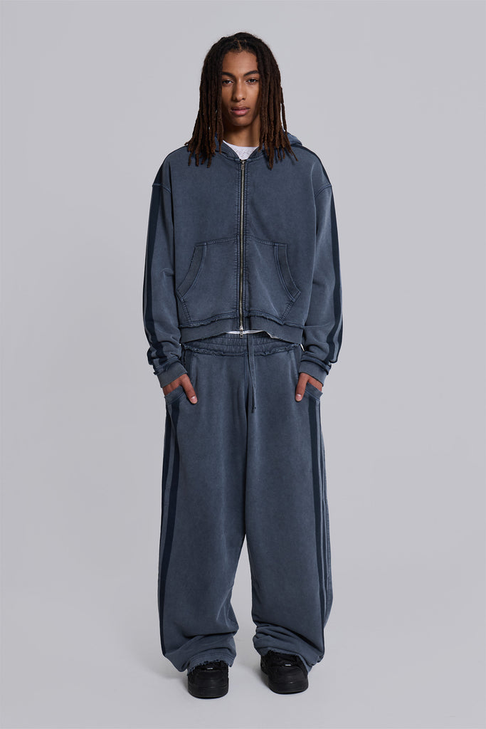 Blue Sporty Baggy Monster Joggers