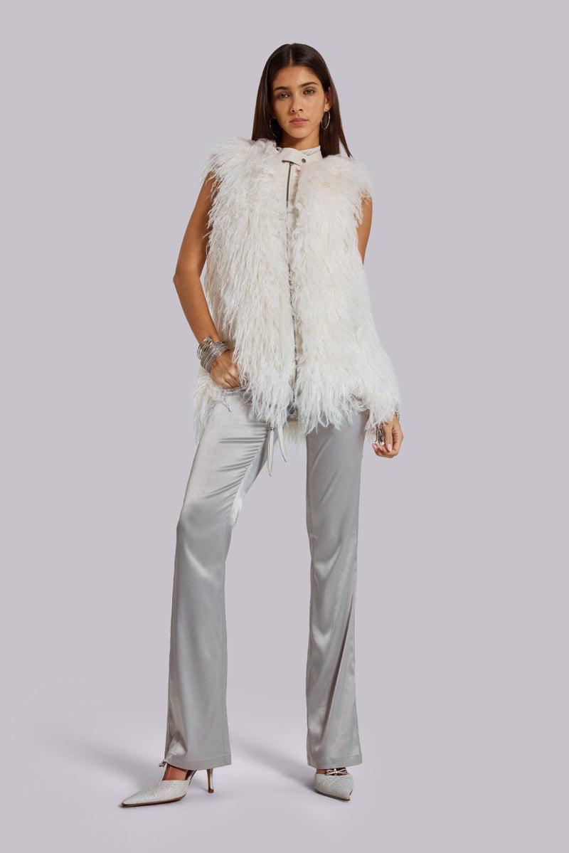 Tilia Faux Mongolian Fur Gilet