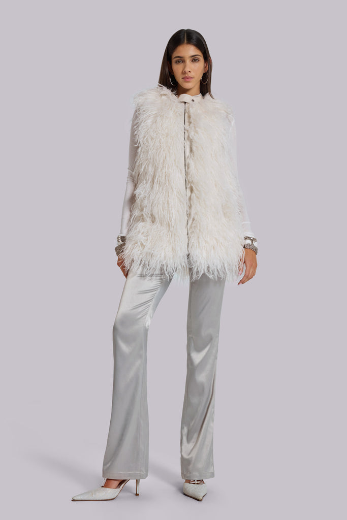 Tilia Faux Mongolian Fur Gilet