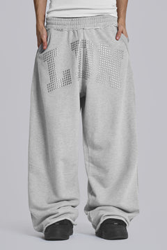 LDN Stud Monster Joggers - XL / Grey