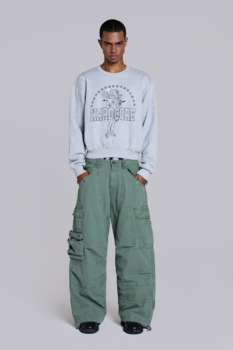 Hardcore Crew Neck Sweatshirt