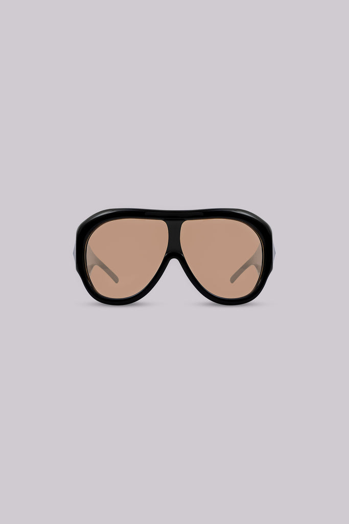 Noctra XL Stud Sunglasses in Amber