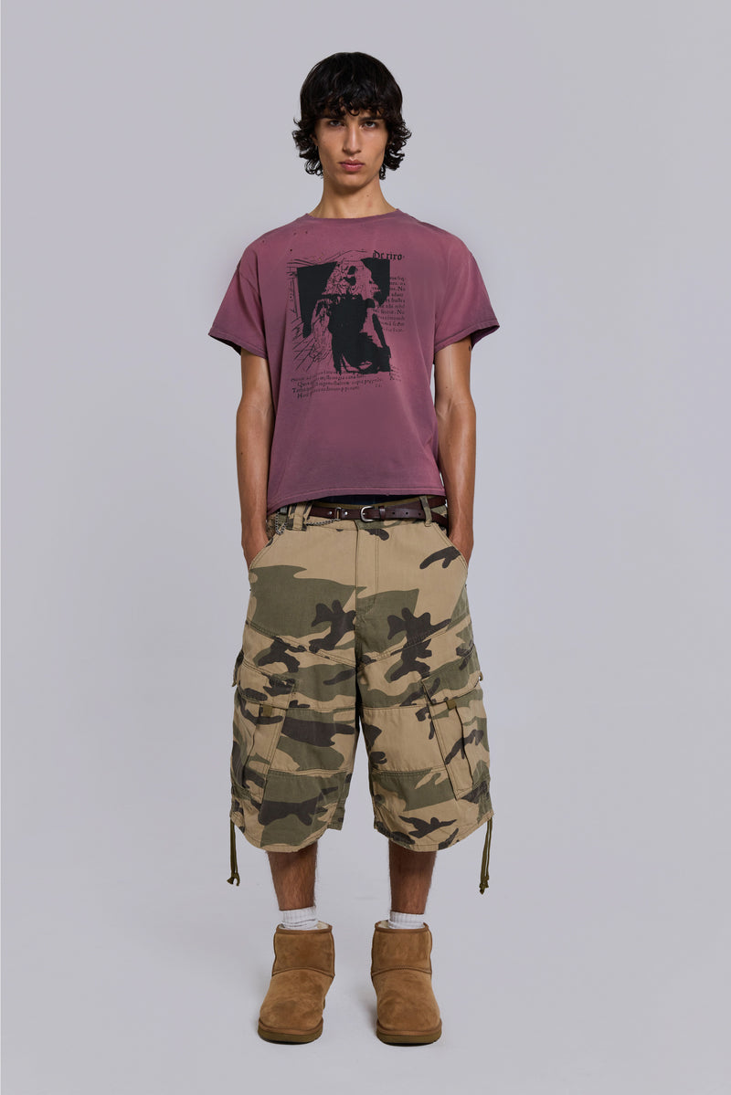 Faded Camo Cadet Shorts