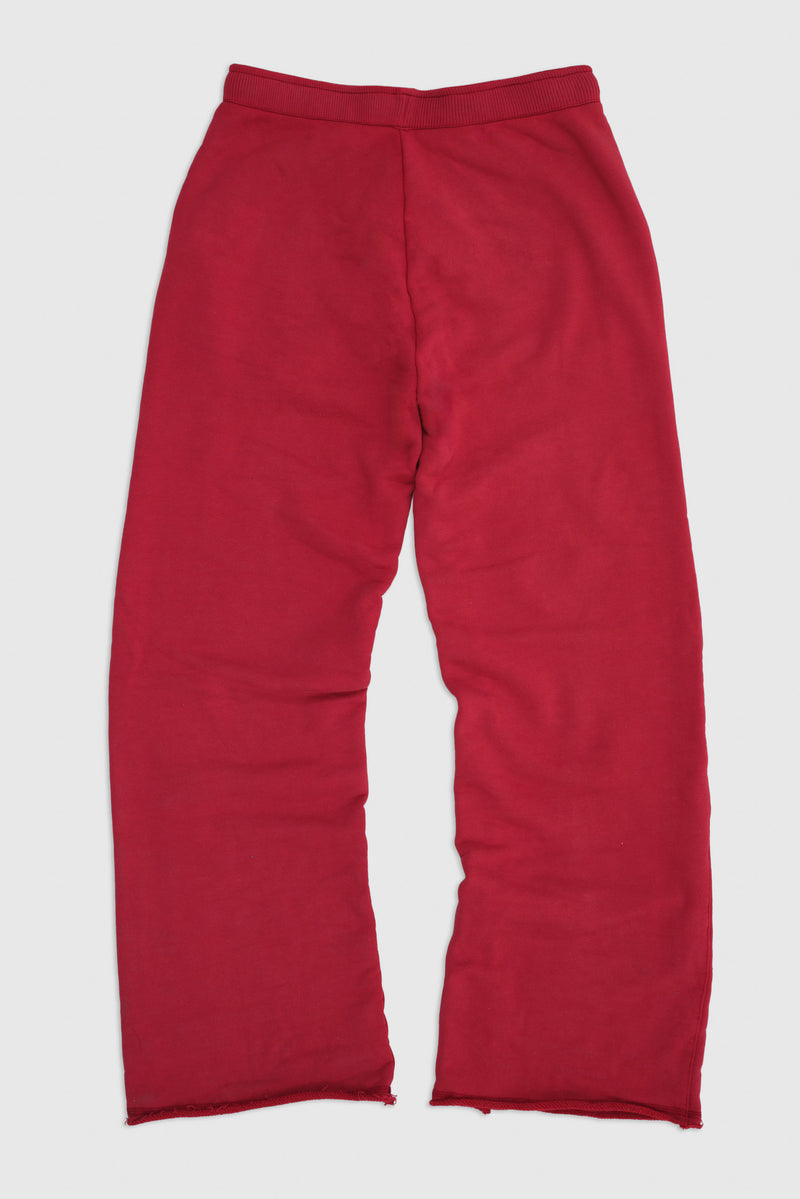 13 Stripe Straight Jogger in Red