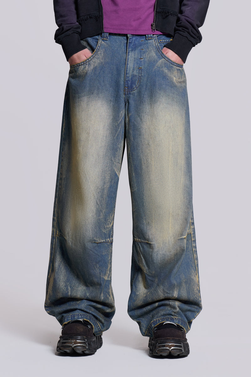 Blue Ethereal Colossus Jeans