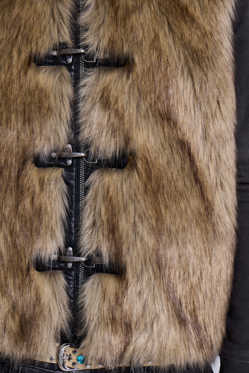 Mendoza Faux Fur Gilet