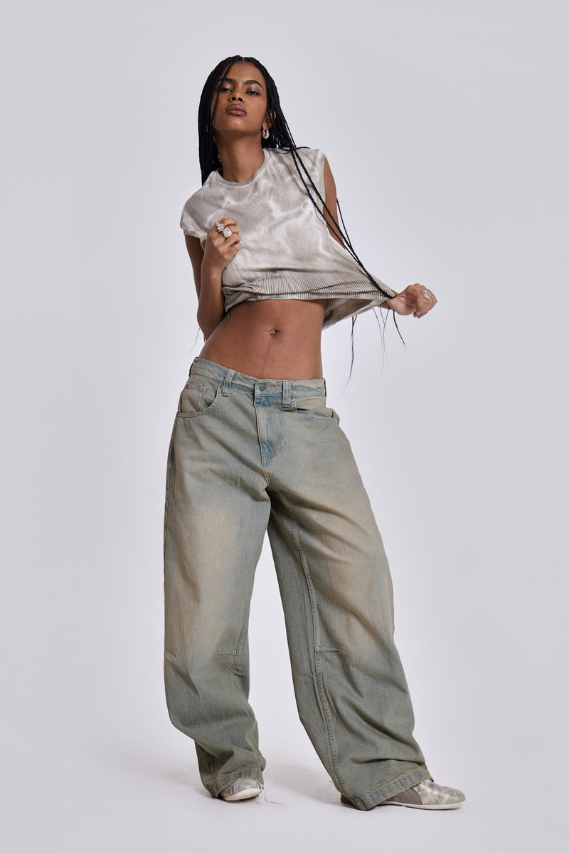 Light Wash Colossus Fit Jeans
