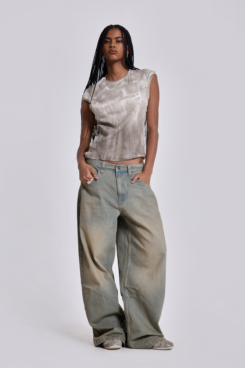 Light Wash Colossus Fit Jeans