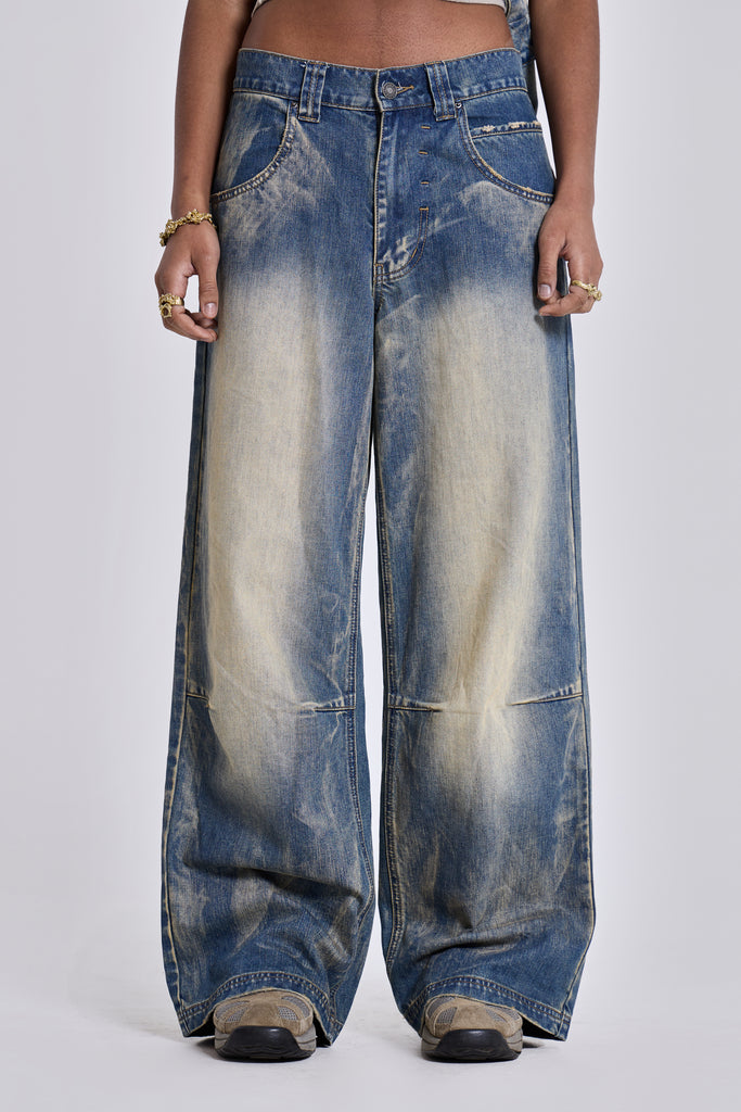 Blue Ethereal Colossus Jeans