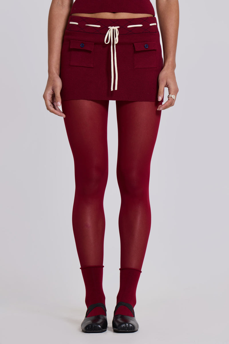 Scarlett Knit Mini Skirt