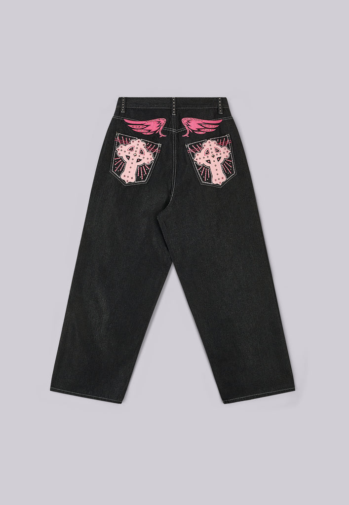Pink Sapphire XL Colossus Jeans
