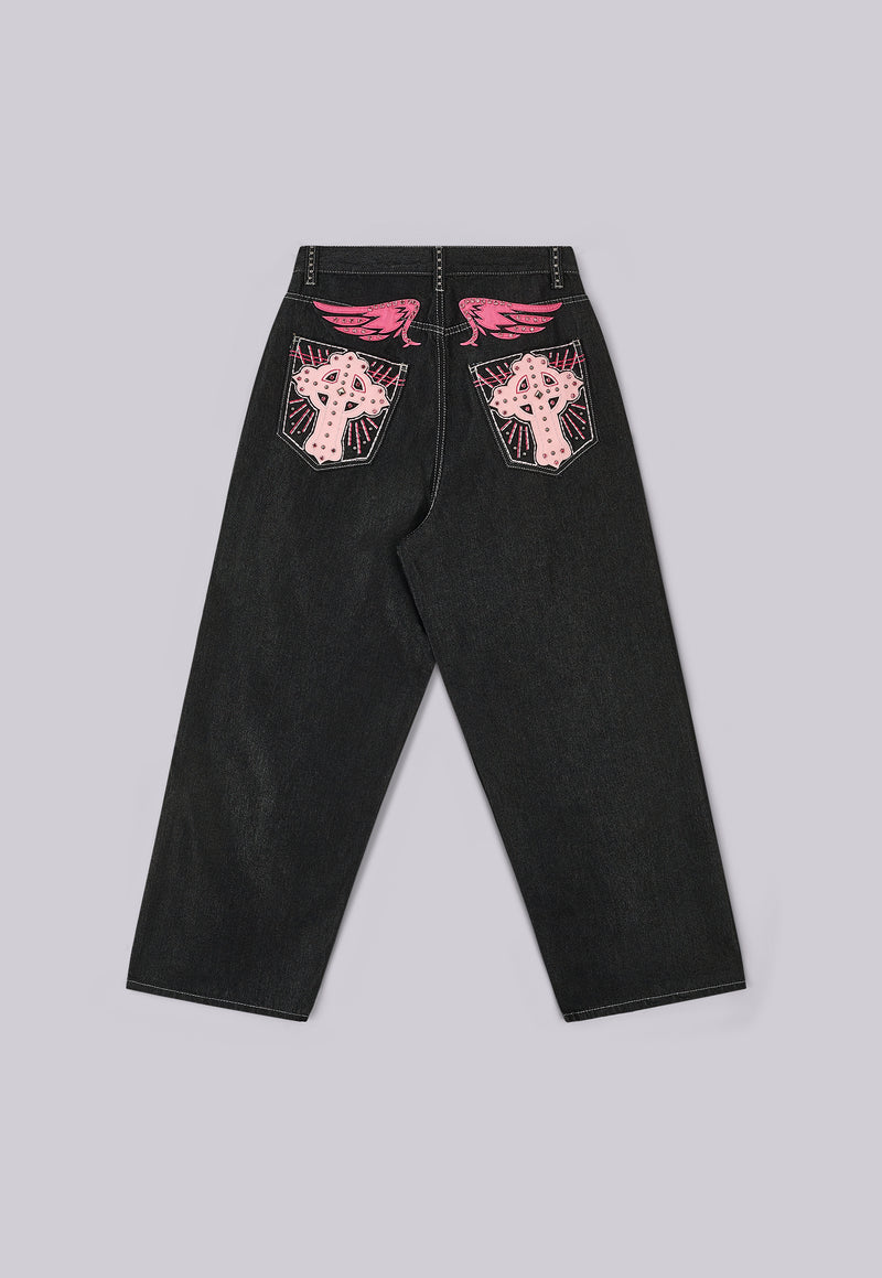 Pink Sapphire XL Colossus Jeans