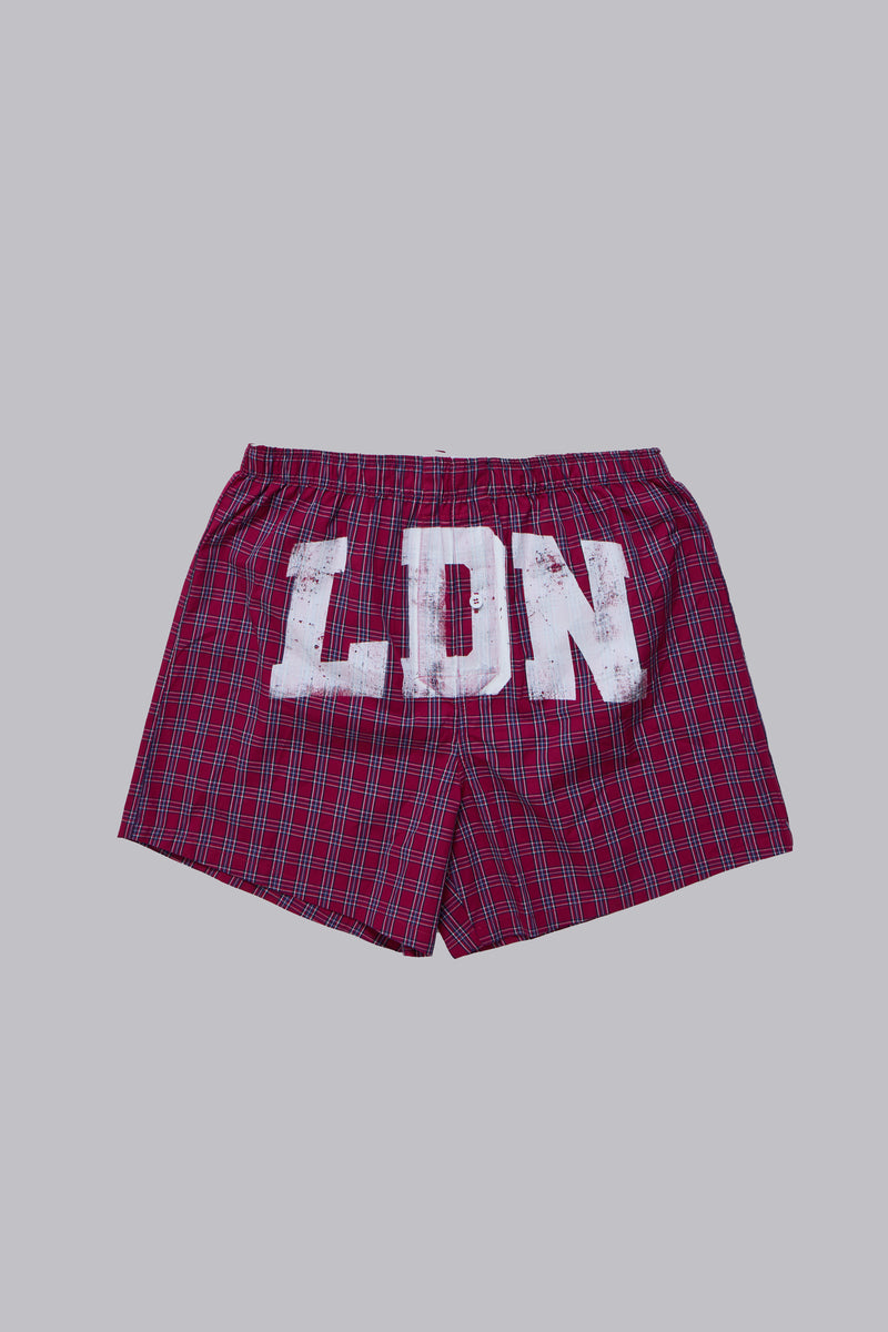 Red Check LDN Boxer