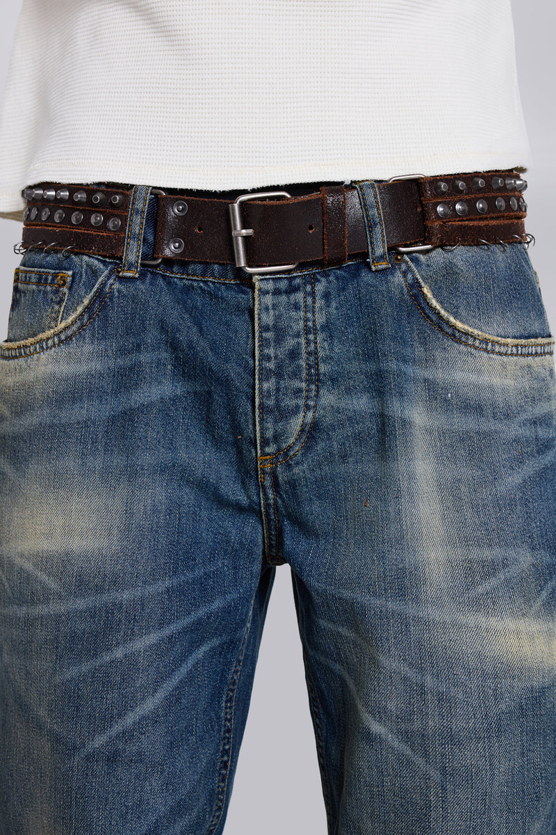 Leather Triad Belt