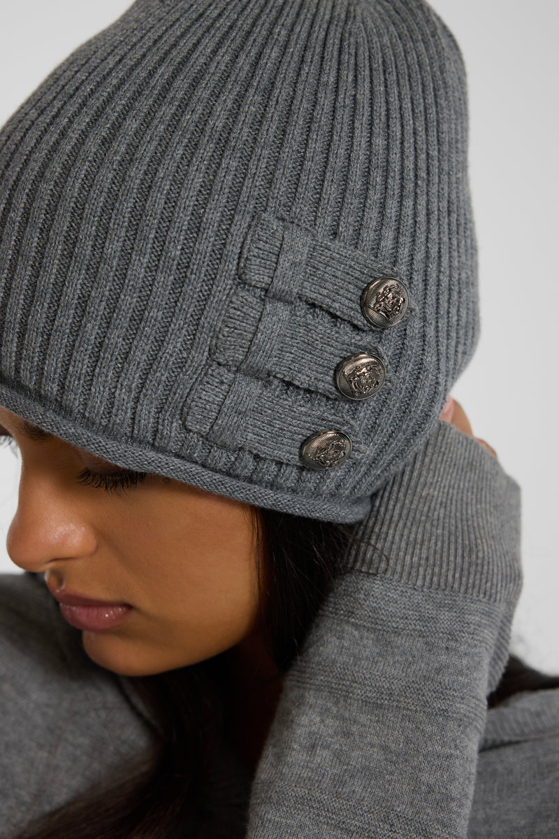Drummer Slouchy Knit Beanie
