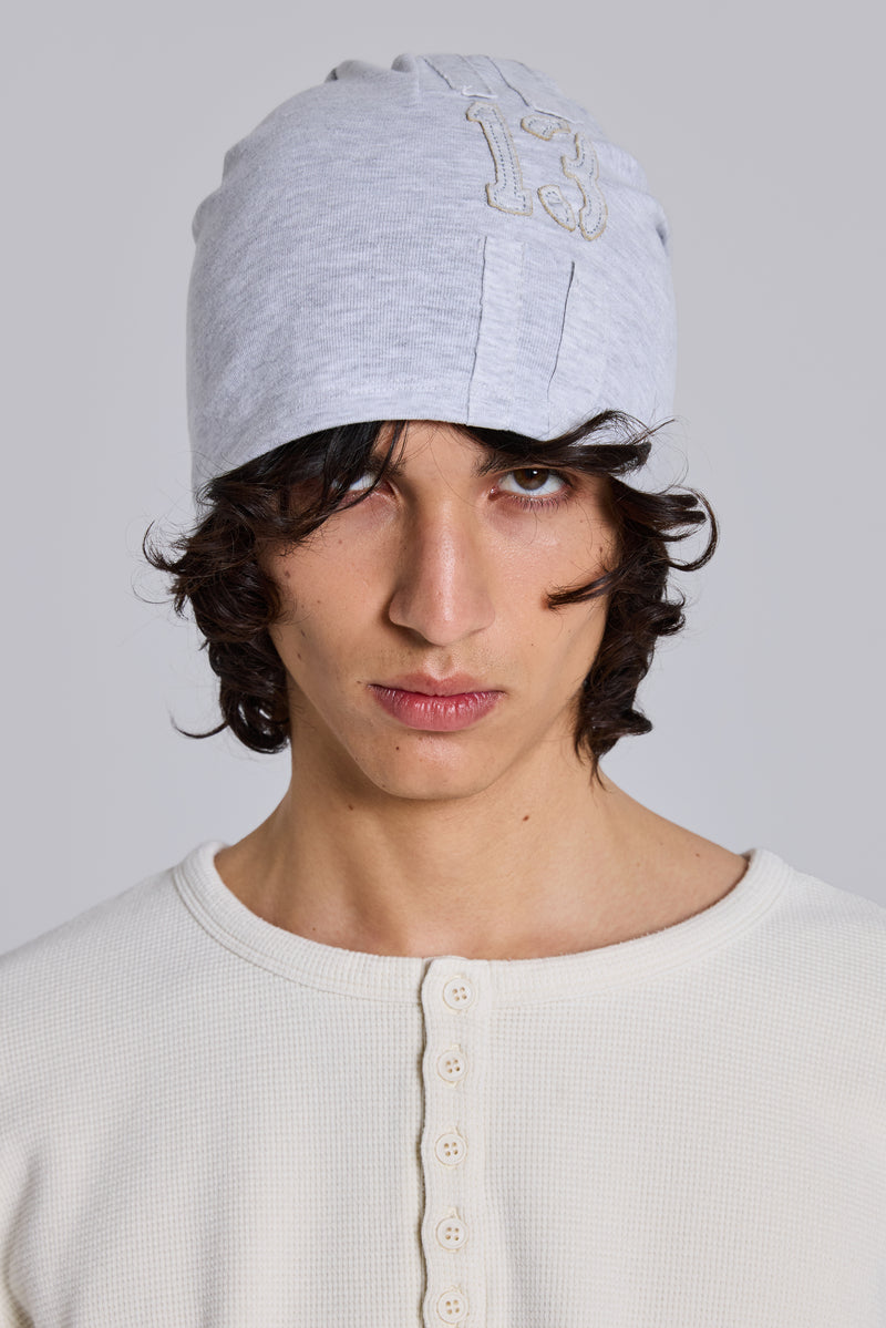 League Grey Marl Beanie