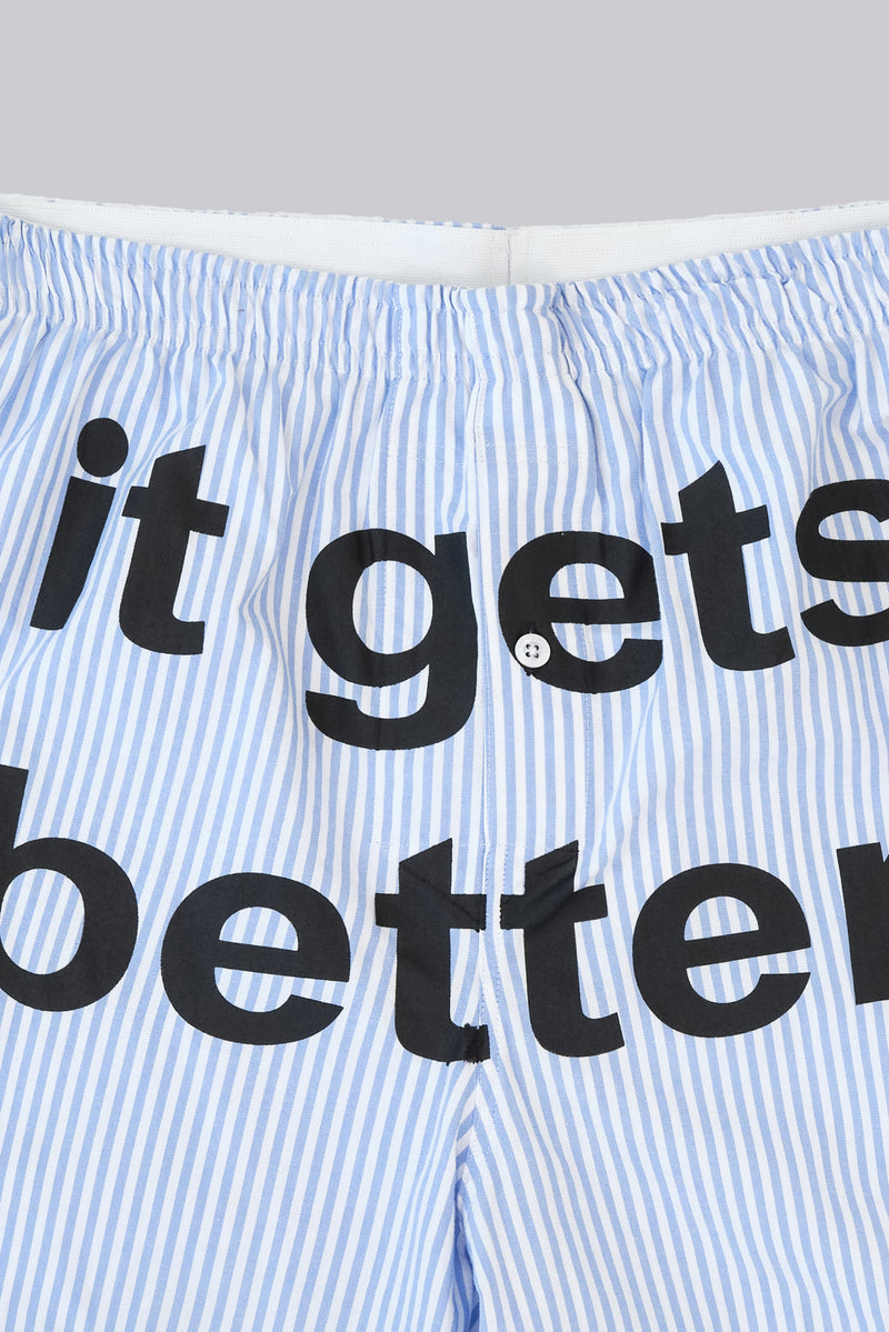 It Gets Better Pinstripe Boxer