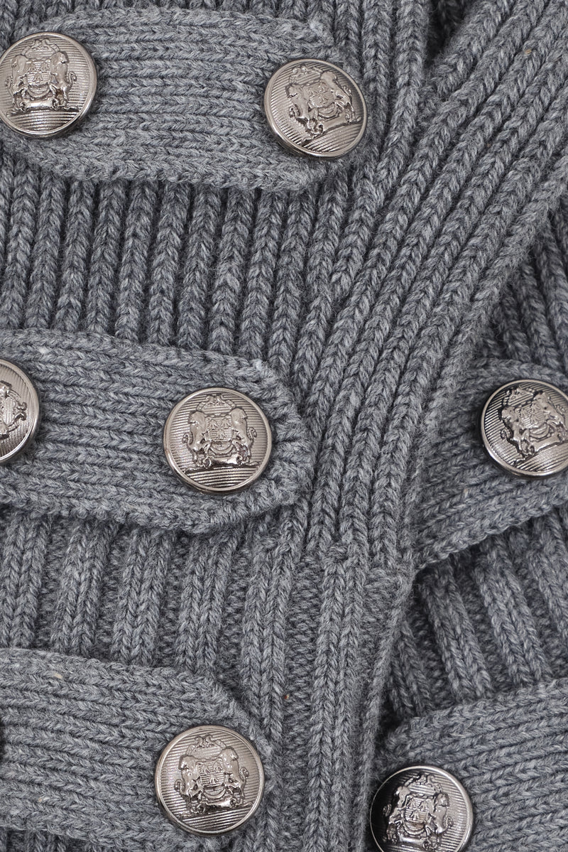 Grey Drummer Fingerless Gloves