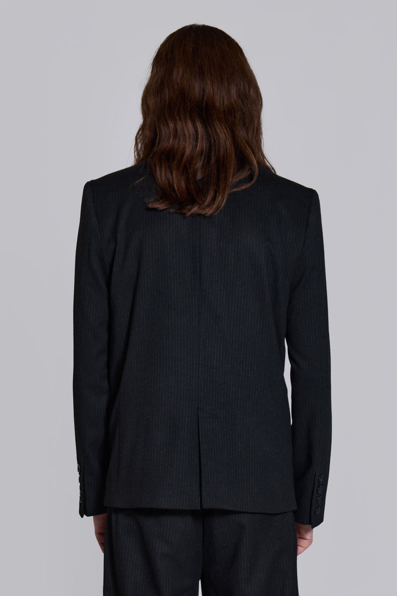 Libertine Pinstripe Slim Fit Blazer