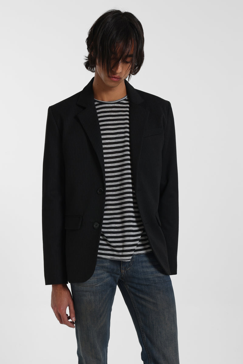Libertine Pinstripe Slim Fit Blazer